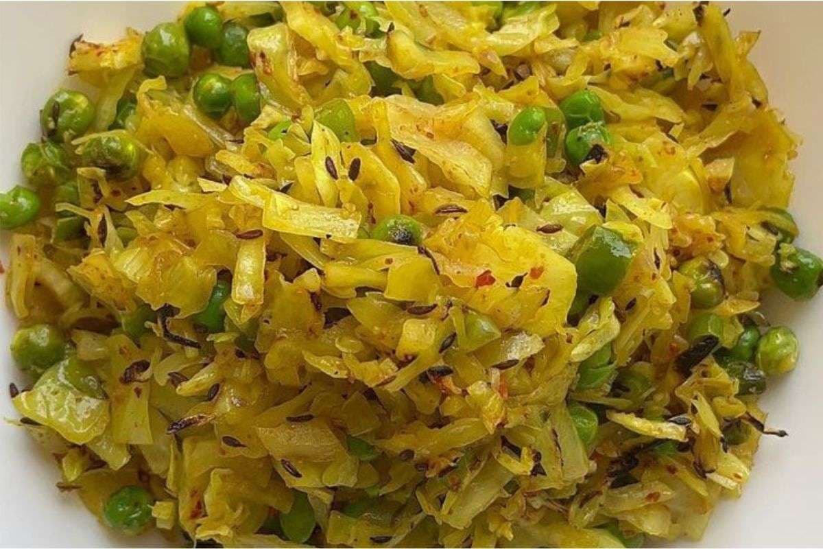 Quick Cabbage and Peas Curry:झटपट बनायें लजीज और स्वादिष्ट पत्ता गोभी मटर की सब्जी