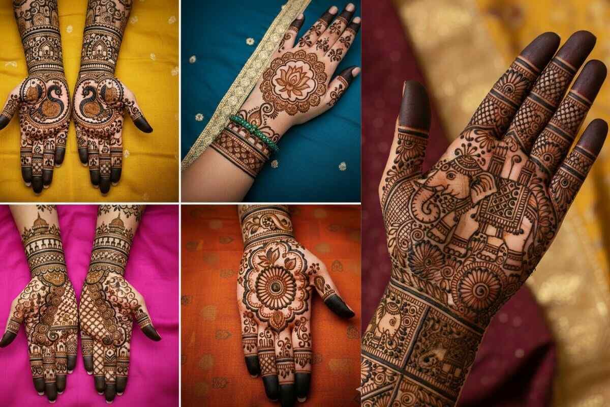 Rajasthani Bridal Mehndi Designs: शादी के दिन हाथों को दें शाही लुक, देखें टॉप राजस्थानी ब्राइडल मेहंदी डिजाइन 