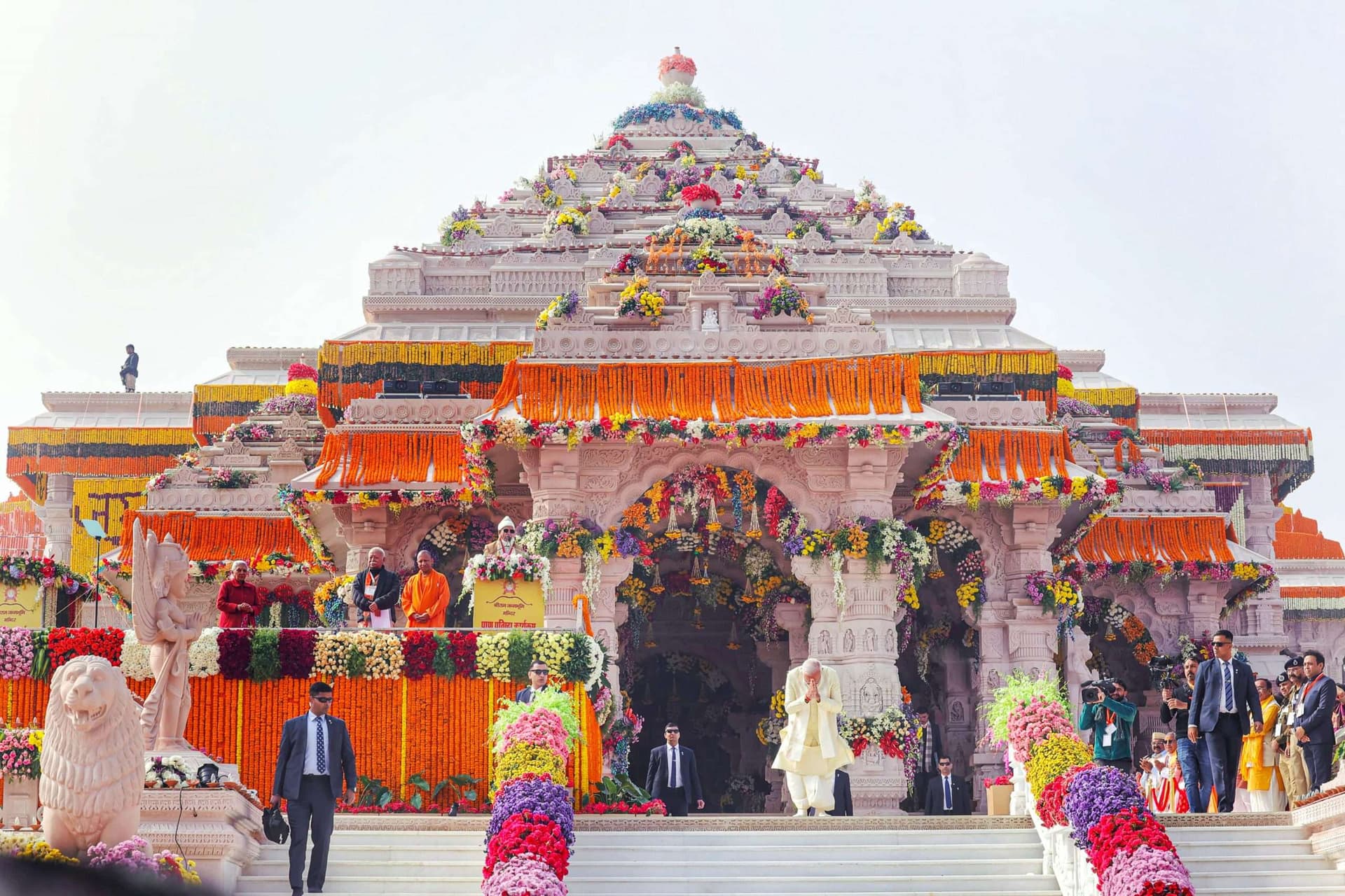 राम मंदिर ध्वजारोहण समारोह होगा भव्य, आ सकते हैं पीएम मोदी