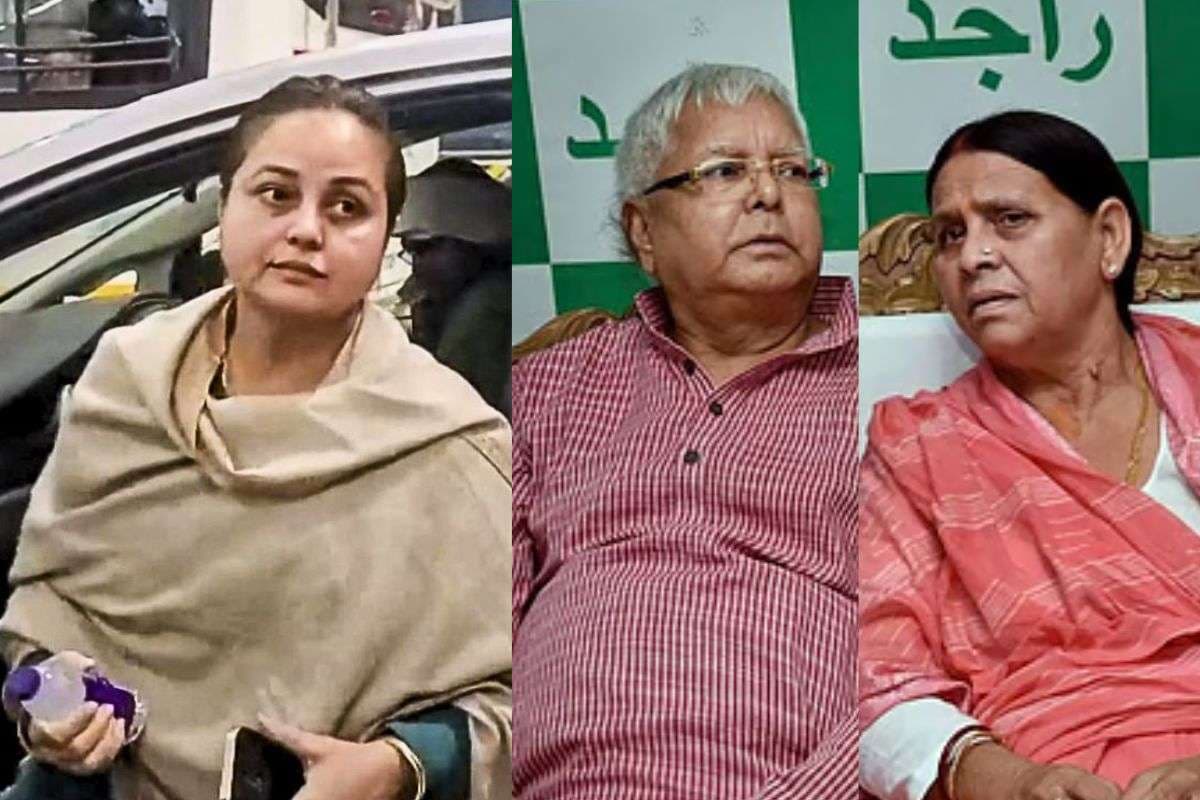 Rohini Acharya angry over bihar government for taking back bungalow from Lalu yadav Rabri devi