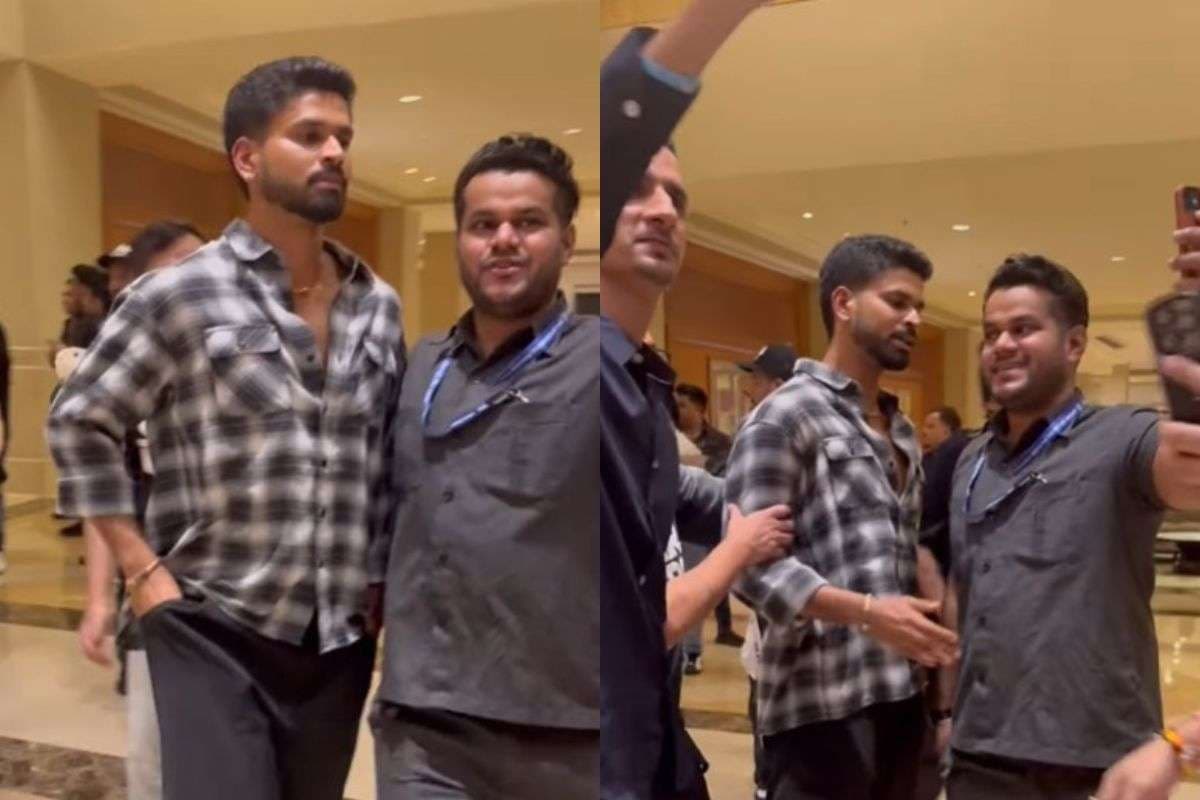 अरे आप खुद… बाउंसर ने की ऐसी हरकत की भड़क गए श्रेयस अय्यर, देखें Viral Video