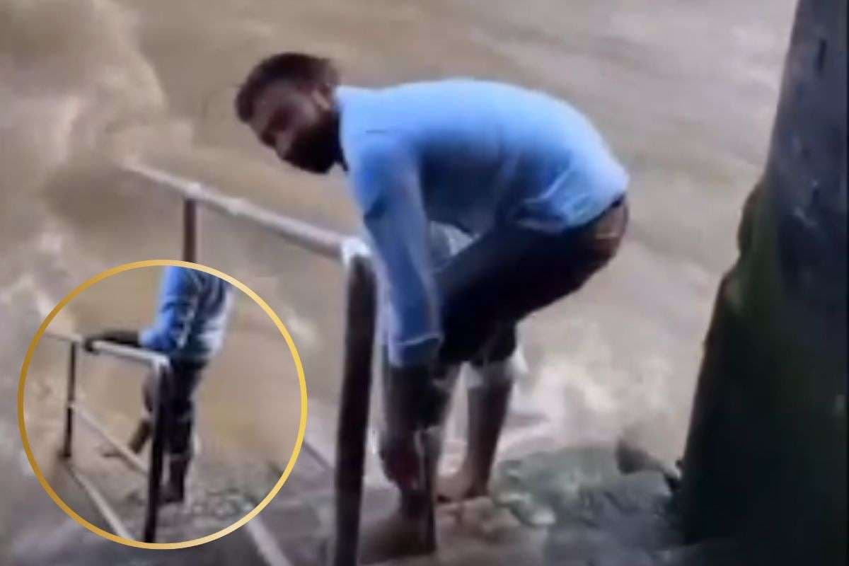 Viral Video : थेम्स नदी में पैर डुबोने का वीडियो वायरल, यूजर्स में छिड़ी बहस–कौन है यह शख्स?