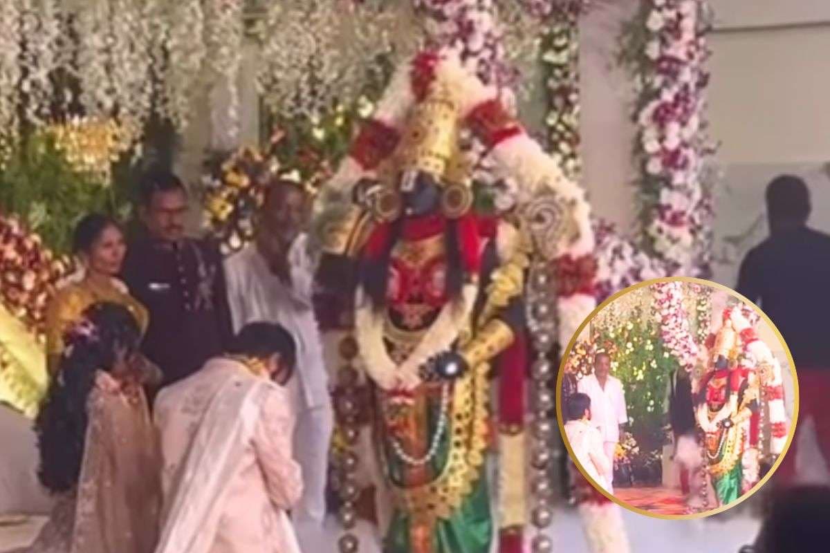 Viral Video : शादी बनी फिल्मी सीन, भगवान की हुई जबरदस्त इंट्री, देखें फिर क्या हुआ