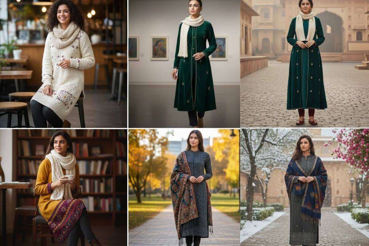 Winter Kurti Design Winter Kurti Design