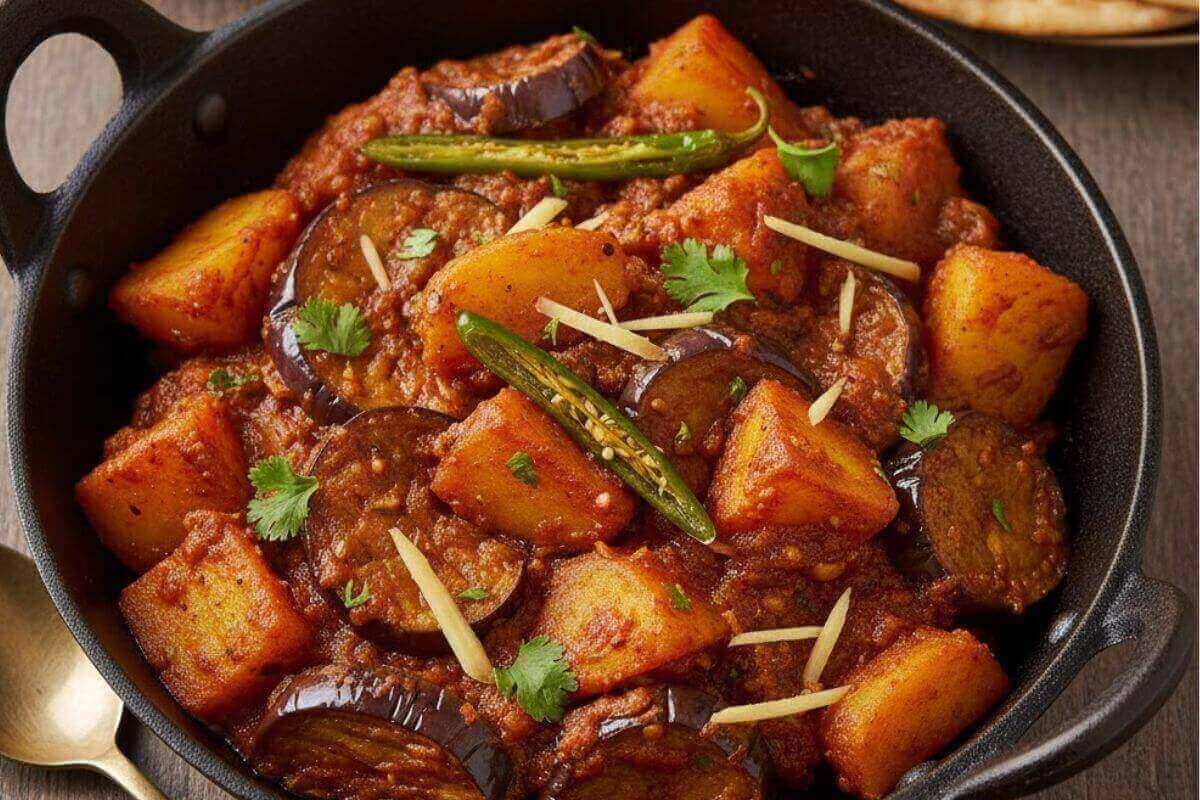 Aloo baingan ki sabji