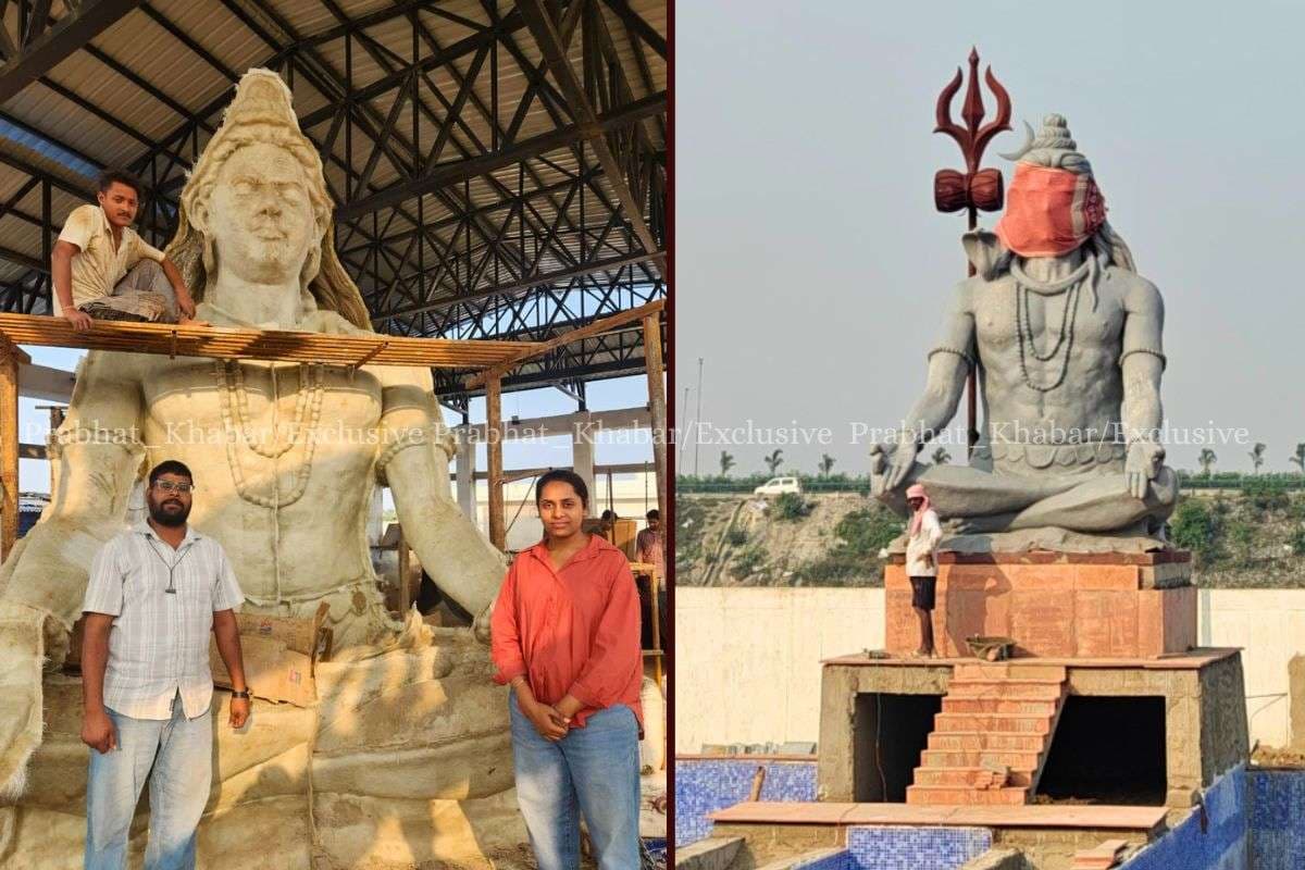 Patna News: बांस घाट पर मरीन ड्राइव से दिखेगी 12 फुट ऊंची ‘आदिशक्ति’ की भव्य प्रतिमा, इस राज्य के कलाकार कर रहे तैयार!