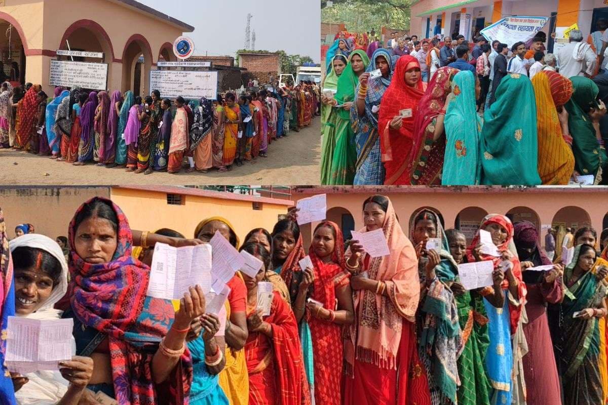 Bihar Election 2025: आज 122 सीटों पर वोटिंग संपन्न, नौ मंत्रियों समेत दो दर्जन से अधिक दिग्गजों की किस्मत EVM में बंद, जानें कितना प्रतिशत हुआ मतदान