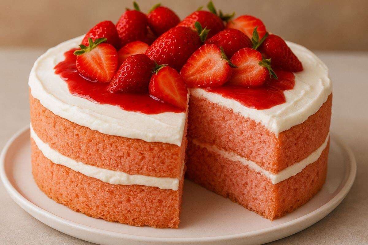 Homemade Strawberry Cake: बर्थडे हो या कोई खास दिन, घर पर बनाएं होममेड स्ट्रॉबेरी फ्लेवर केक 