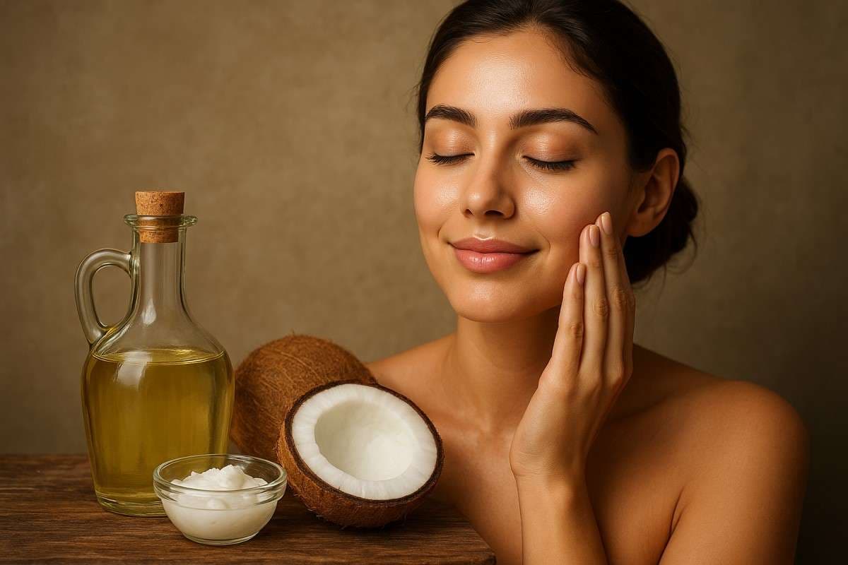 coconut oil for glowing skin coconut oil for glowing skin