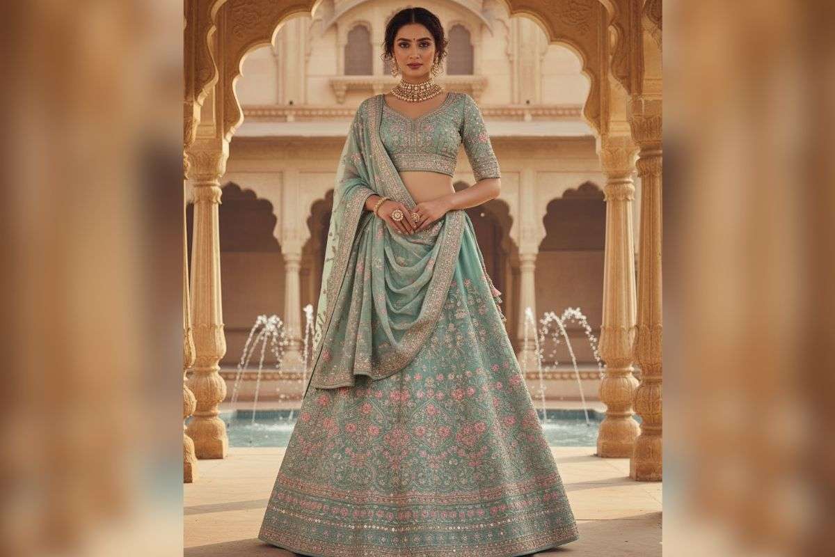 embroiderry lehenga