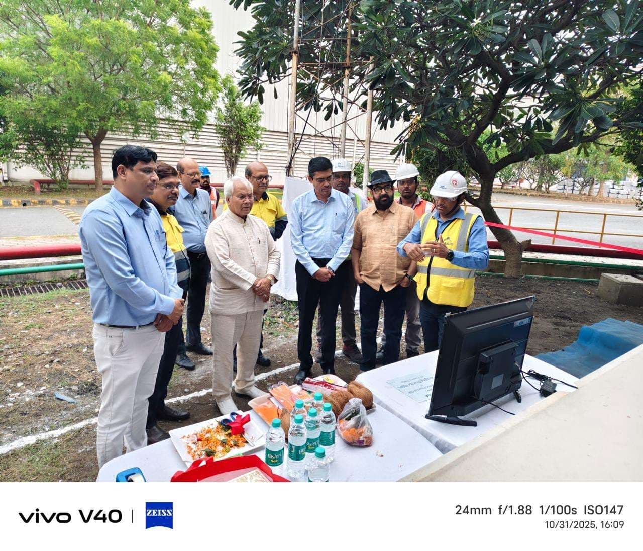 टाटा ब्लू स्कोप में 2 मेगावाट सोलर पावर प्लांट का उद्घाटन