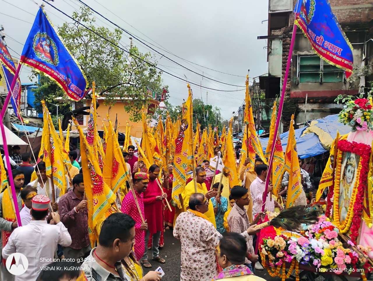 गिरिडीह, कोलकाता के कलाकारों ने प्रस्तुत किये भजन-कीर्तन, नृत्य-नाटिका