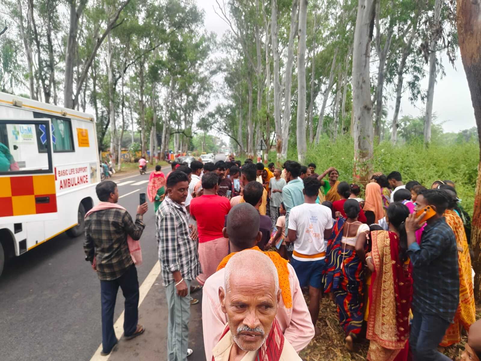 Accident : तेज रफ्तार बाइक के धक्के से महिला की मौत