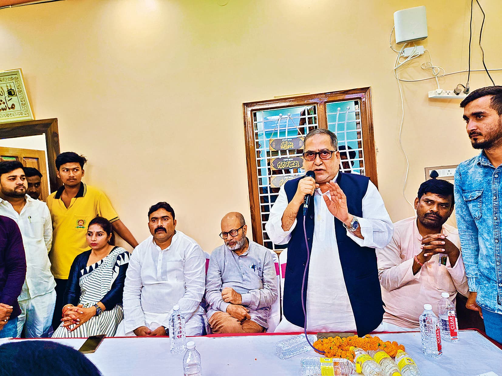 Ara Election News :नीतीश ने दी बिहार को गति : अशफाक