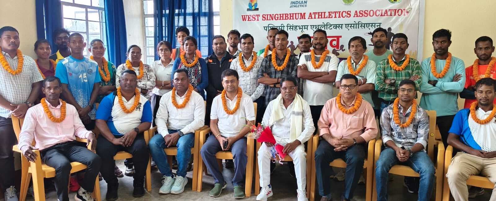 Chaibasa News : नितिन प्रकाश बने जिला एथलेटिक्स संघ के अध्यक्ष, अजय नायक महासचिव