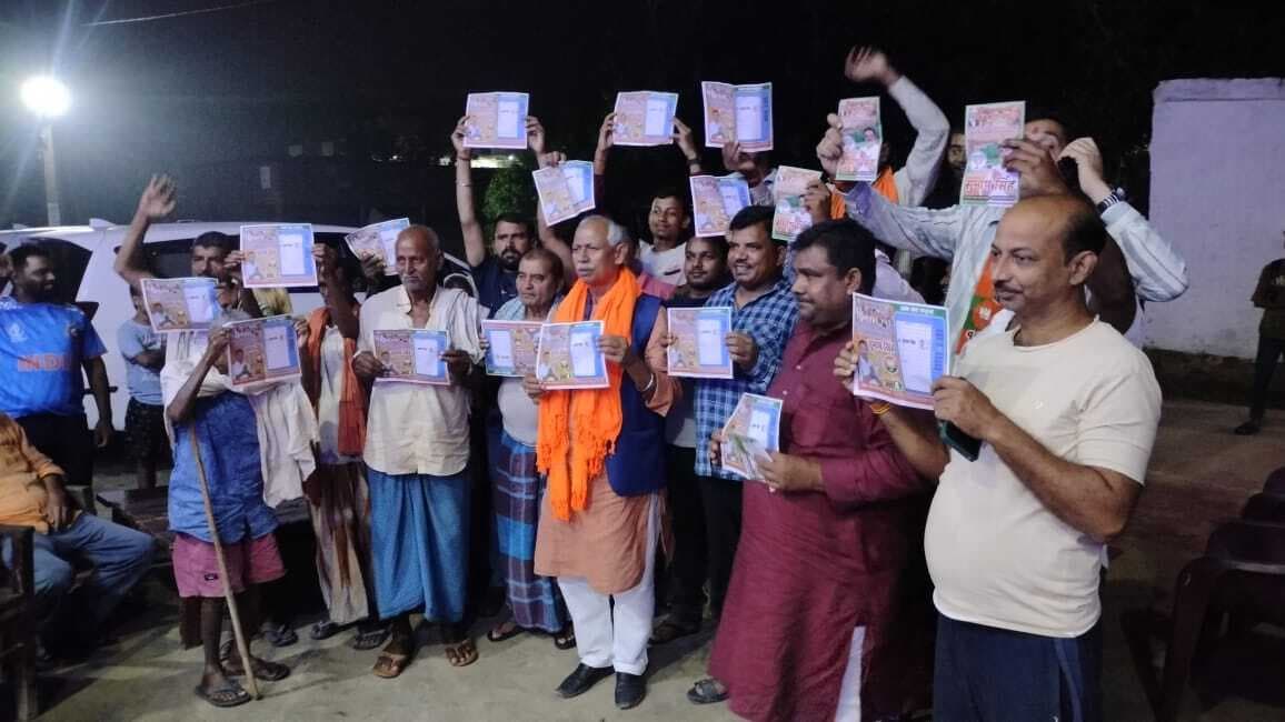 सांसद सीग्रीवाल ने गांवों में जाकर मांगा सुबास सिंह के लिए समर्थन