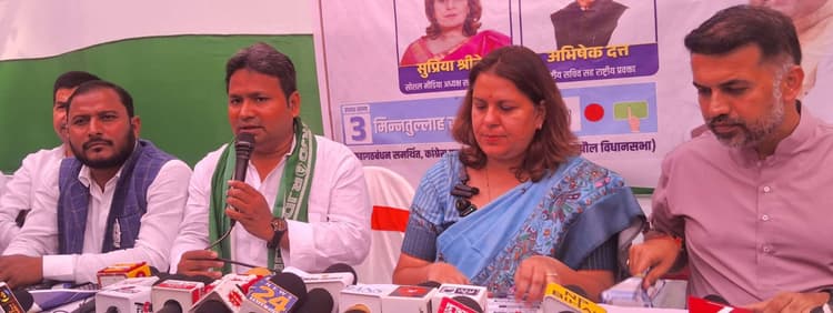 जनता से वोट मांगने से पहले अपना रिपोर्ट कार्ड पेश करे सरकार : सुप्रिया श्रीनेत