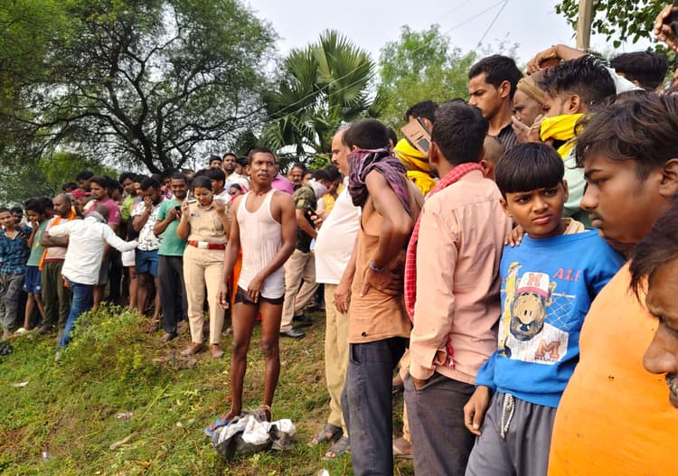 गुरुआ बाइपास में आहर से मिला युवक का शव
