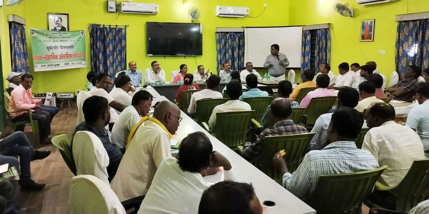 रबी खेती की उन्नत तकनीक की दी गयी जानकारी