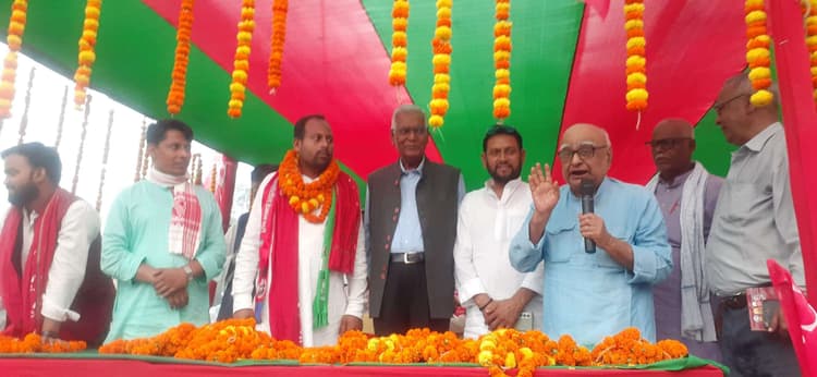 bihar polls. जंगलराज कहकर नीतीश-मोदी बिहार के लोगों को दिगभ्रमित कर रहे : डी राजा