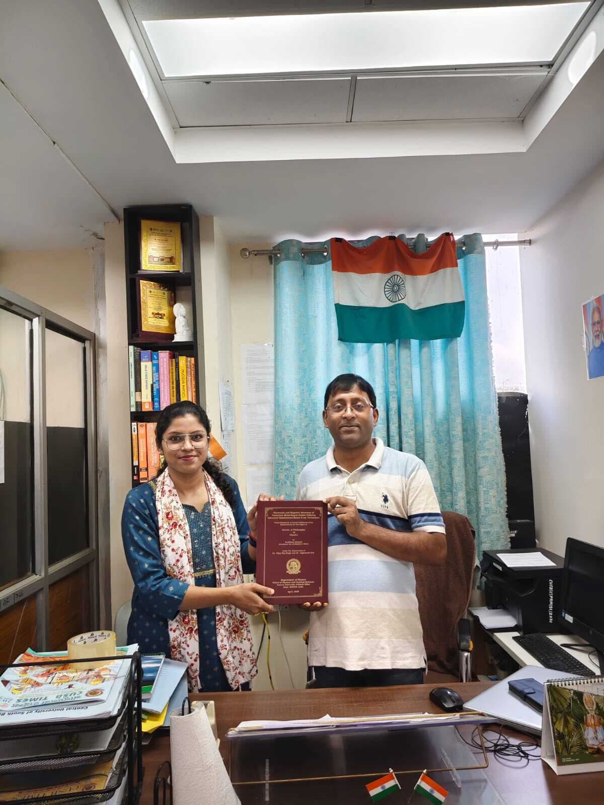 सीयूएसबी की शोधार्थी छात्रा को जापान में मिली सहायक प्रोफेसर की नौकरी