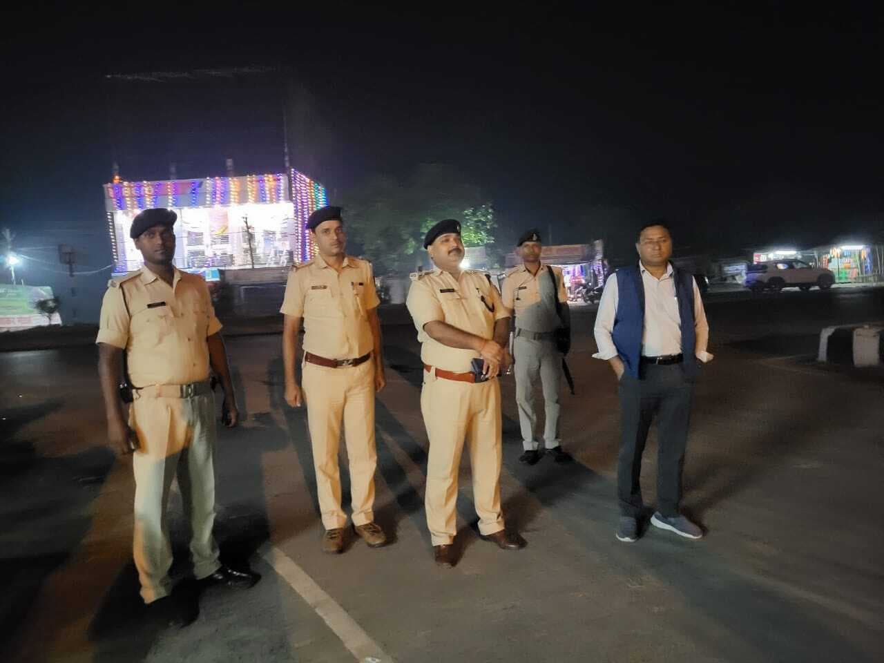 चुनावी तैयारियों की मध्यरात्रि समीक्षा, एसडीओ व एसडीपीओ ने लिया विधि-व्यवस्था का जायजा