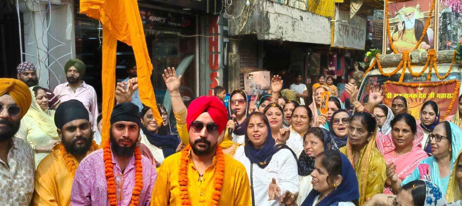 Samastipur News:प्रकाश उत्सव को लेकर निकाला गया नगर कीर्तन