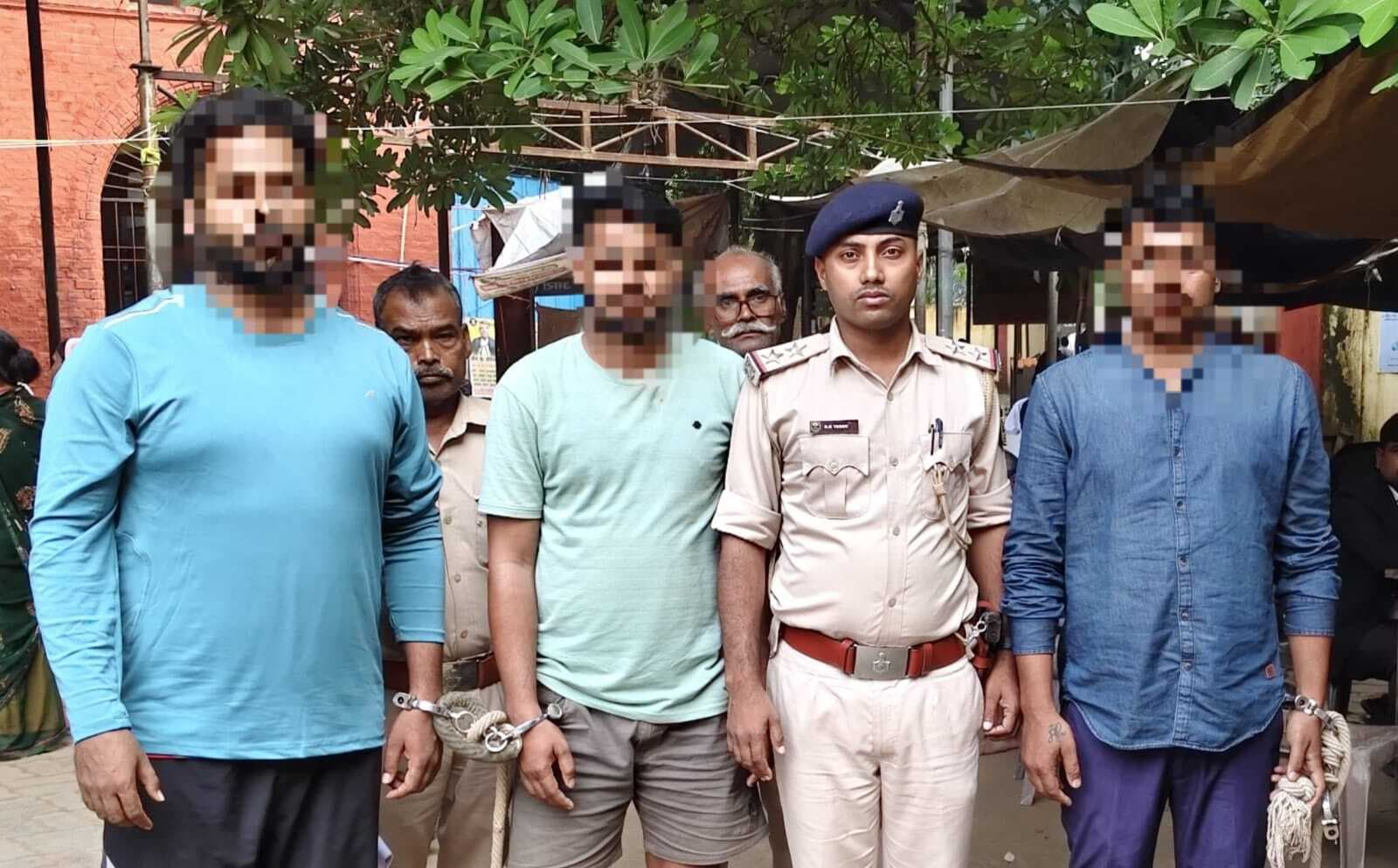 संजू गोलीकांड मामले में फरार तीन आरोपित गिरफ्तार