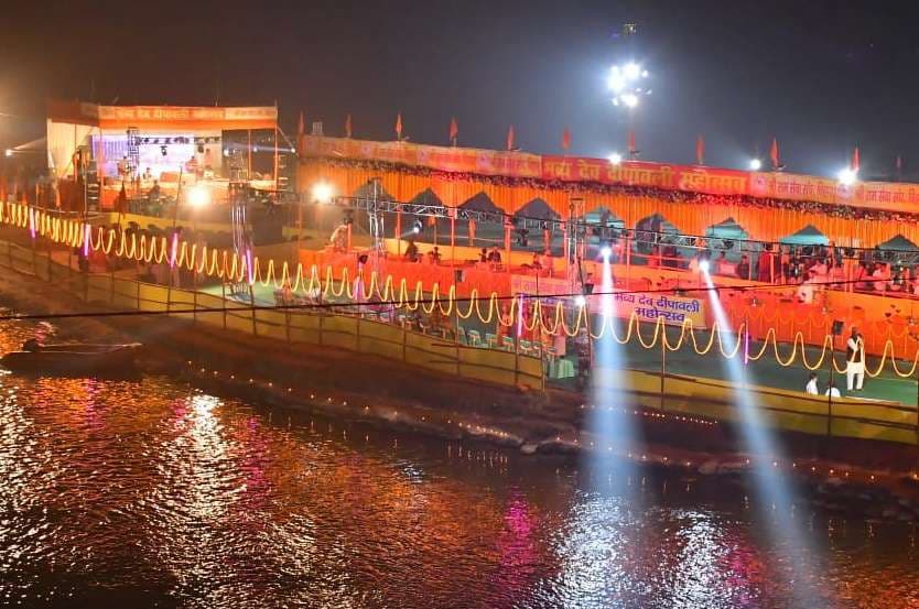 देव दीपावली : आज दीपों से जगमग करेगा सौरा नदी तट