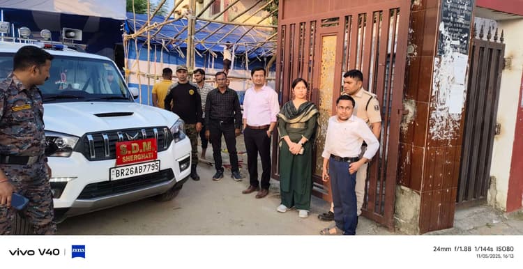 शेरघाटी में डिस्पैच सेंटर का एसडीओ ने लिया जायजा