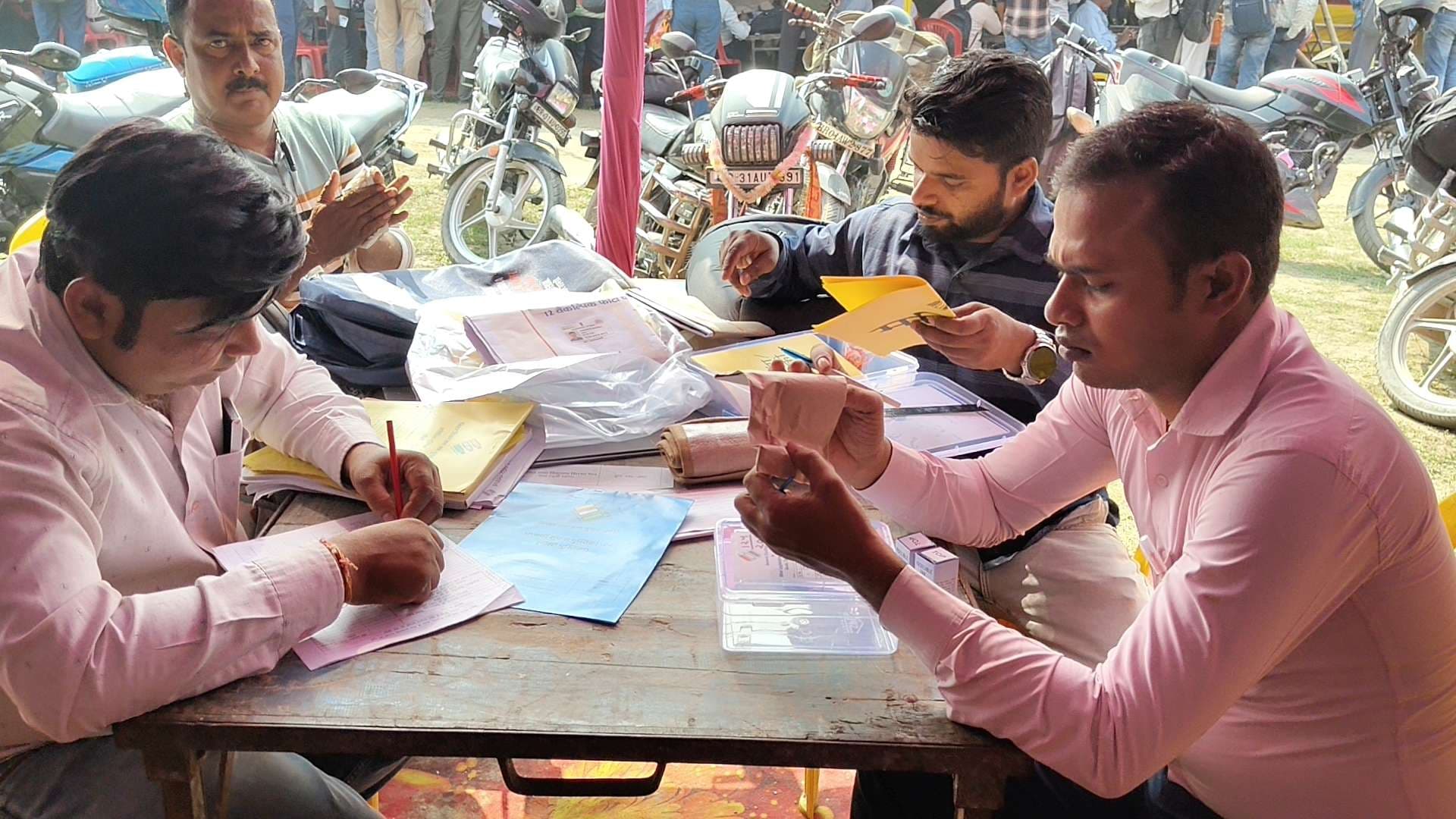 hajipur news. लालगंज में 421 मतदान केंद्र, फोर्स की आठ कंपनियां तैनात