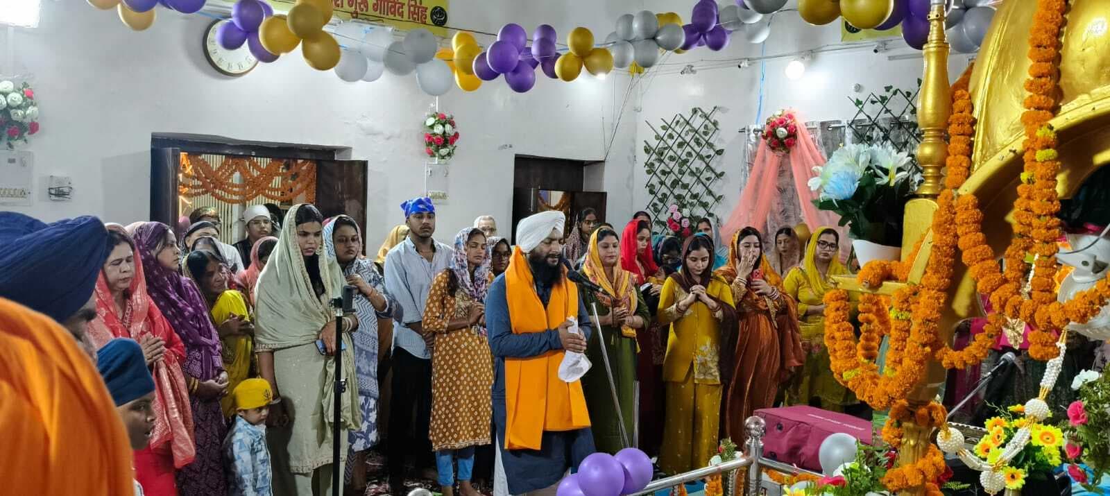 Samastipur News:गुरुनानक देव का प्रकाश उत्सव मना