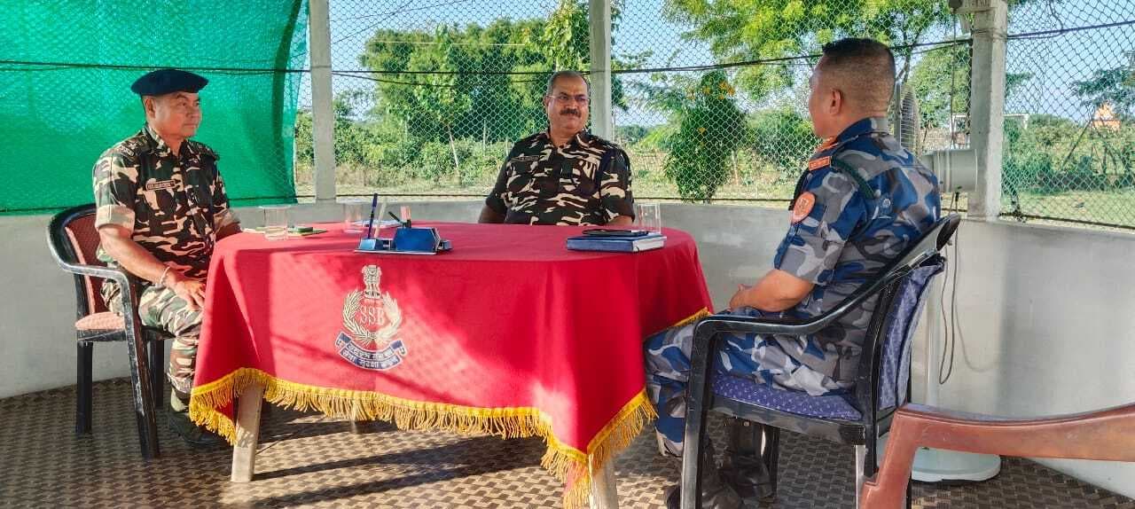 सीमा पर सुरक्षा व्यवस्था को लेकर एसएसबी व एपीएफ अधिकारियों की समन्वय बैठक