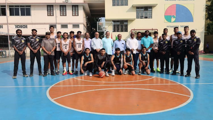 jyoti inter school volleyball championship : ज्योति बास्केटबॉल टूर्नामेंट शुरू, लोयोला की टीम जीती