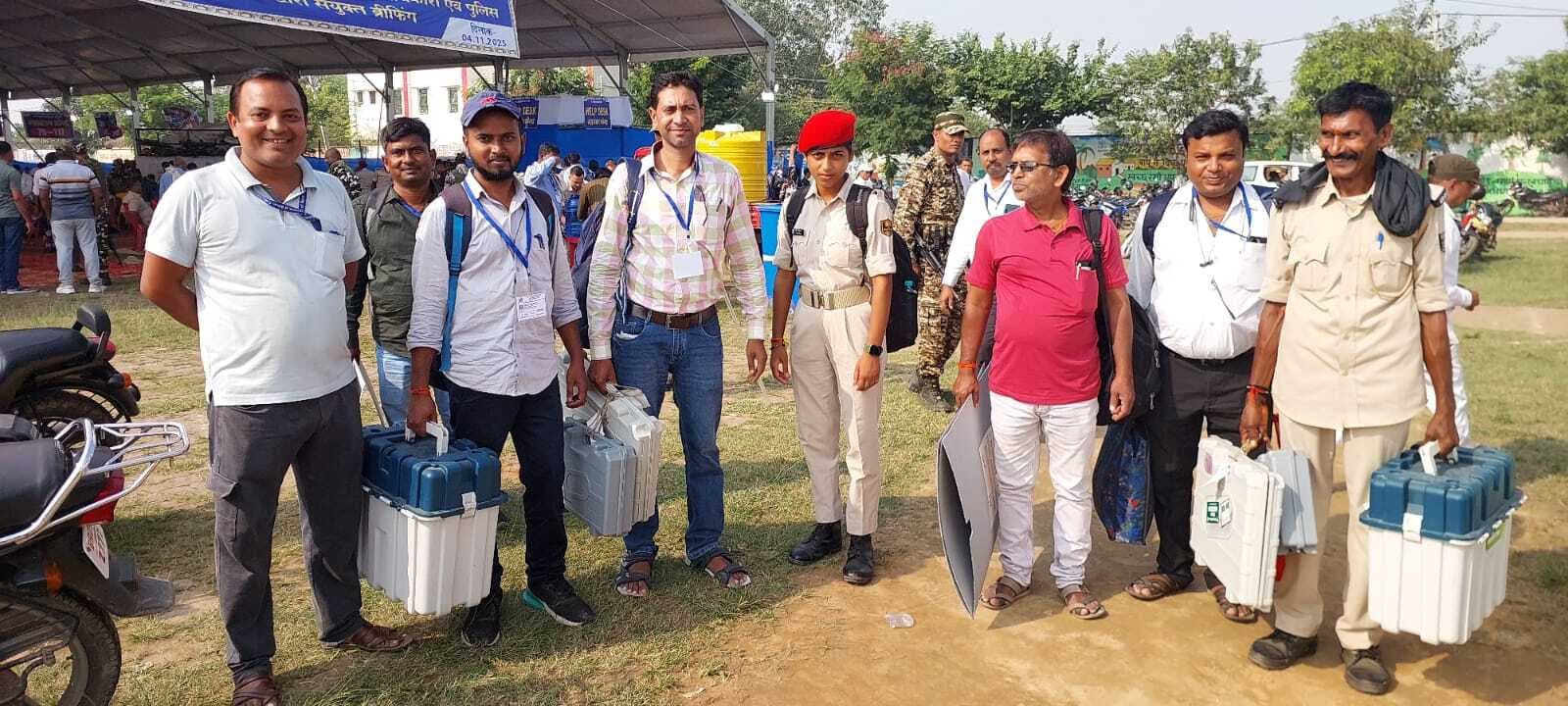 बिहार विधानसभा चुनाव 2025 का मतदान आज, तैयारियां पूरी