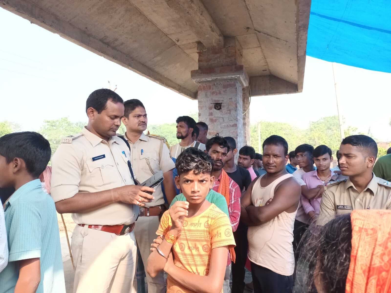 Bhagalpur news निर्माणाधीन मकान में सोये वृद्ध की धारदार हथियार से हत्या