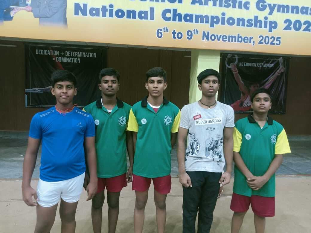 जामताड़ा से छह जिम्नास्टिक खिलाड़ी उत्तर प्रदेश रवाना