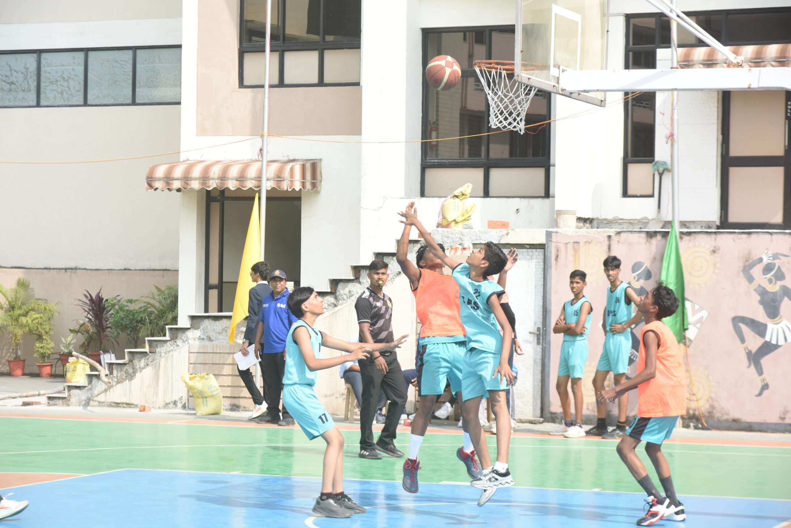 41th Jyoti Inter school Basketball Tournament : केपीएस कदमा व आरएमएस खूंटाडीह की टीम जीती