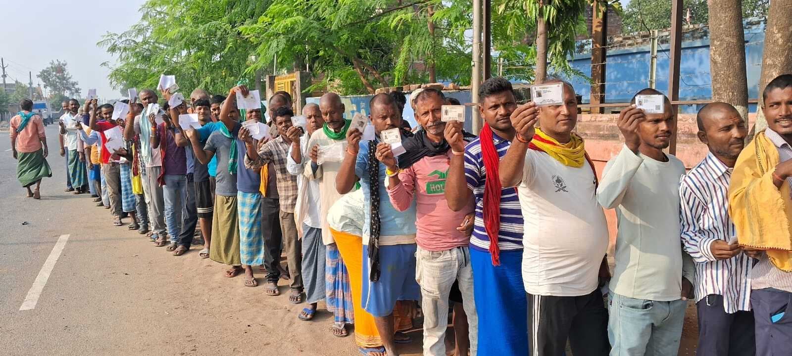 जमालपुर विधानसभा : दिन चढ़ने के साथ ही बढ़ता गया मतदान का प्रतिशत