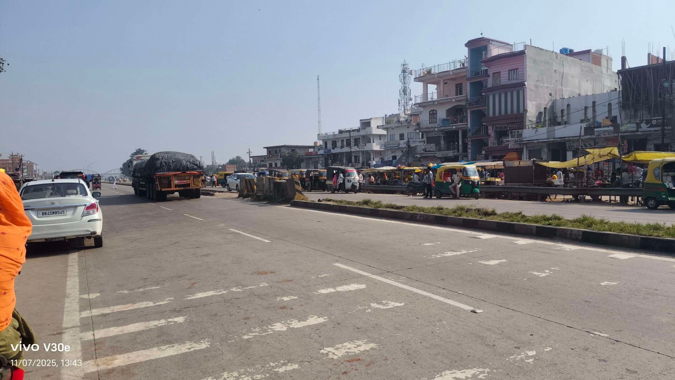 एनएच-19 पर पुसौली बाजार में लगातार हो रही सड़क दुर्घटनाएं