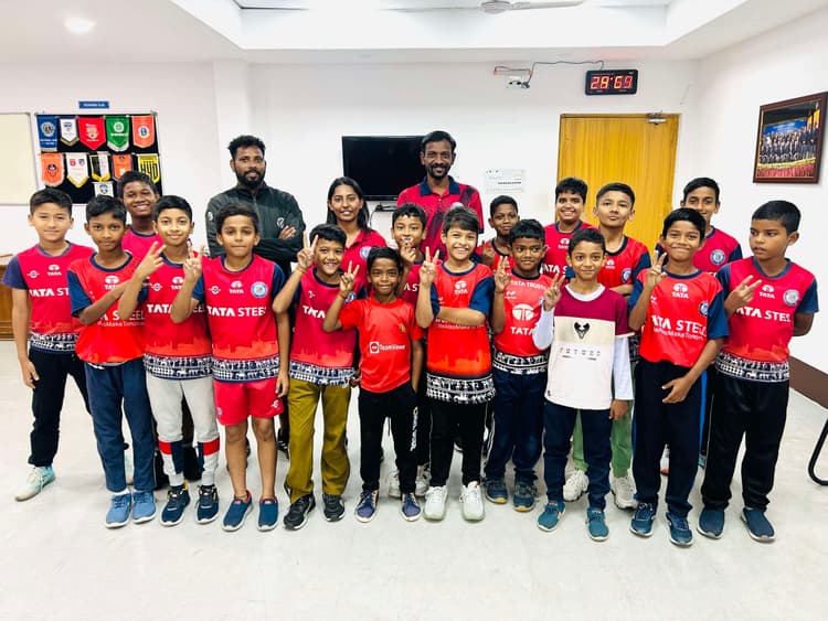 Mental Well-being Session at Tata Football Academy : नवोदित फुटबॉलरों ने जाना मानसिक स्वास्थ्य का महत्व