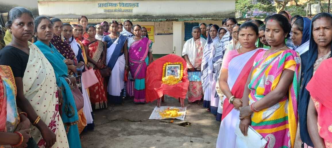 अवलियस सोरेन को रसोईया संघ ने दी श्रद्धांजलि