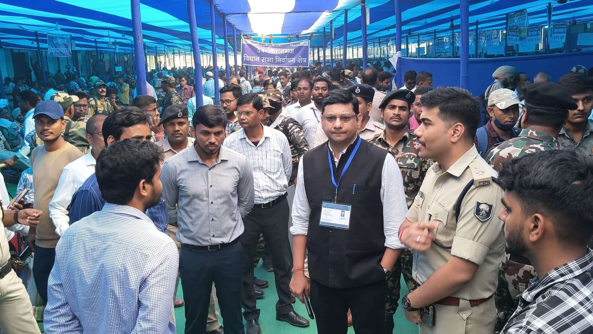 चुनाव को लेकर जिले में हाई अलर्ट, चप्पे-चप्पे पर फोर्स की तैनाती