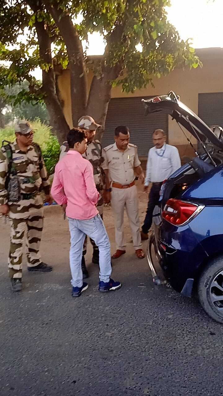 मतदान को लेकर बिहार-झारखंड सीमा पर सख्ती, बिना अनुमति प्रवेश नहीं