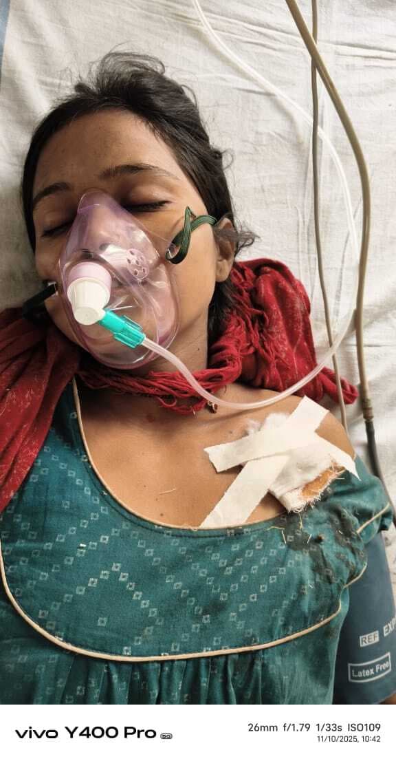 फलका में दिन दहाड़े अपराधियों ने किसान की बेटी को सीने में मारी गोली, हालत गंभीर