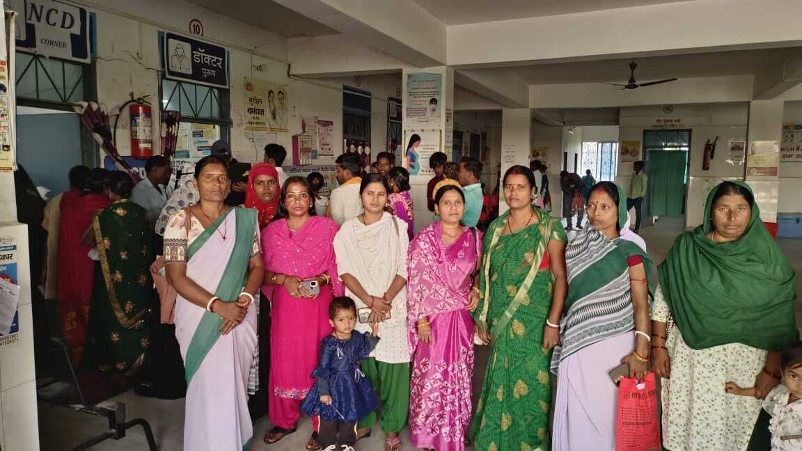 अनुमंडलीय अस्पताल में 60 गर्भवती महिलाओं की हुई प्रसव पूर्व जांच