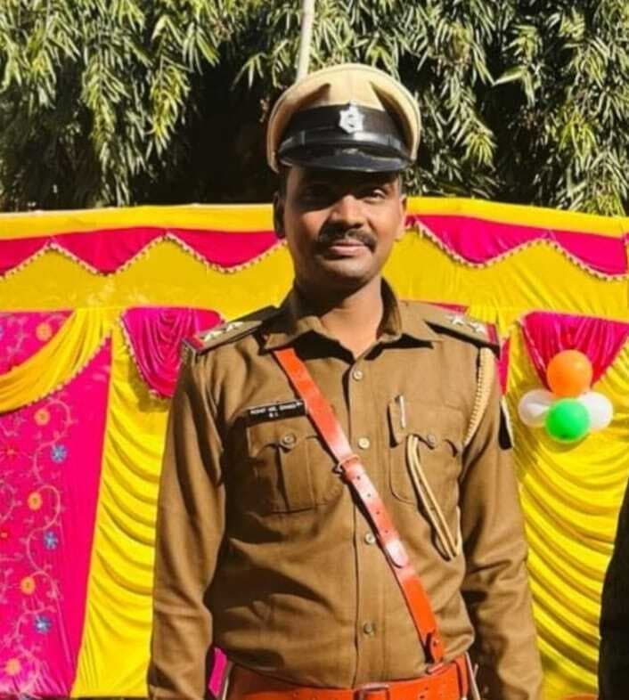 000    रोहित दांगी बने सोनारायठाढी थाना प्रभारी, सोमवार शाम को लिया प्रभार, फोटो 02,