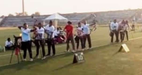 सिल्ली में लगा तीरंदाजी प्रशिक्षण शिविर