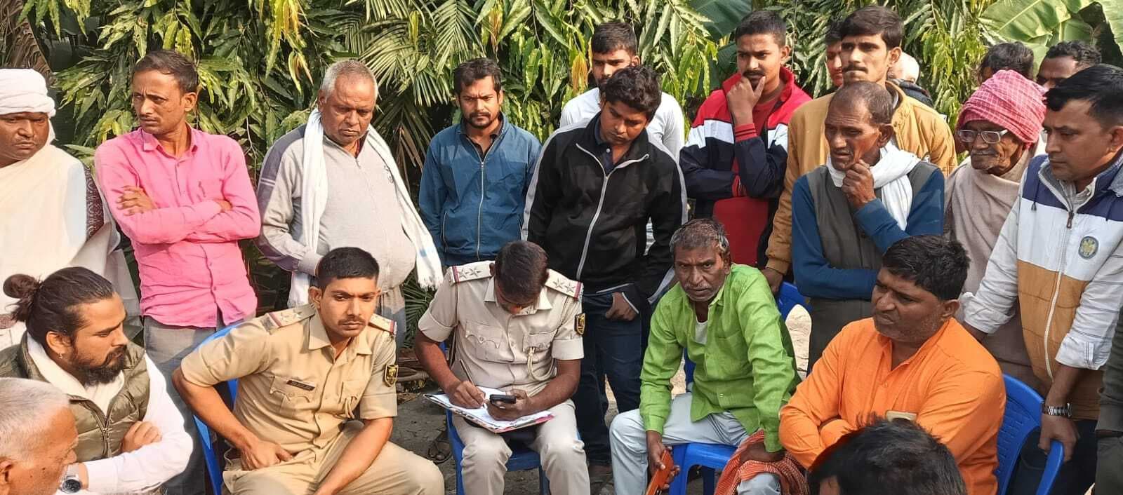 hajipur news. संदिग्ध हालात में मिला वृद्धा का शव, हत्या का आरोप