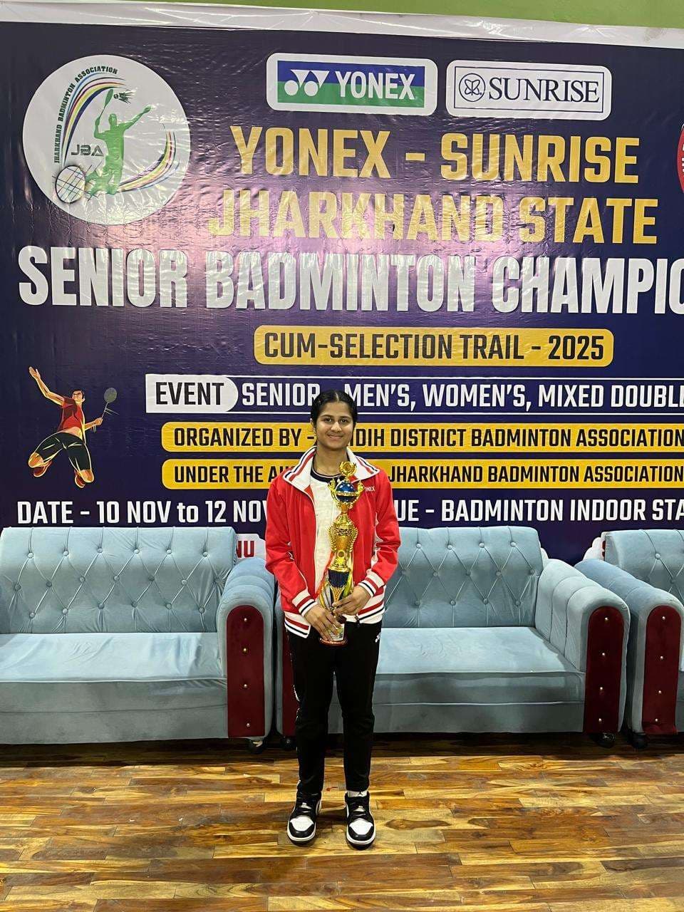 Sara Sharma Won Jharkhand State Badminton Championship Tilte: टाटा स्टील की युवा शटलर सारा शर्मा बनी स्टेट चैंपियन